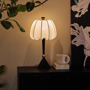 Desk <b>Lamp</b> Led Light Source E27 Bulb <b>Base</b> Switch Control Eye Caring For Bedroom Bedside <b>Table</b> Warm Romantic Decorative <b>Lamp</b> - Product Image 1