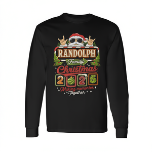Maglietta a maniche lunghe della famiglia Randolph per Natale 2025: Crea ricordi insieme - Product Image 2