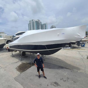 <span class=keywords><strong>Film</strong></span> d'emballage rétractable en PE co-extrudé à 5 couches - Protection UV, résistant à l'humidité, avec logo personnalisé pour bateaux et machines lourdes - Product Image 4