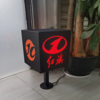 Aluminium legierung würfel 3d led p2 5 p3 91 p4 p5 würfel led anzeige kunden spezifische größe led video würfel