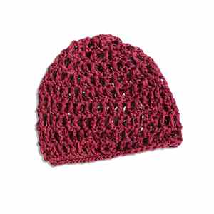 Nouvelle casquette en maille tricotée unie pour adulte, casquette ajourée - Product Image 5