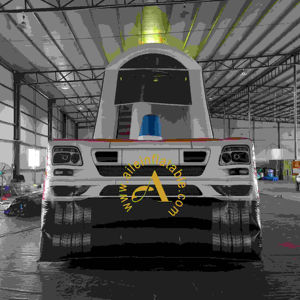 <span class=keywords><strong>Camion</strong></span> de pompiers gonflable BlazeBouncer - Product Image 2