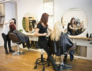 Taburete Giratorio Profesional para Salón con Elevación Hidráulica Ajustable y Ruedas para Barbería y Belleza - Product Image 5