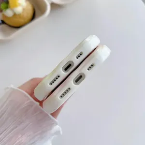 Funda de teléfono para <span class=keywords><strong>IPhone</strong></span> 16 15 Pro Max 14 11 <span class=keywords><strong>13</strong></span> 12 <span class=keywords><strong>Mini</strong></span> XR 8 7 Plus X XS SE 2020 2022 Wave Gradient Love Heart Soft TPU Funda - Product Image 6