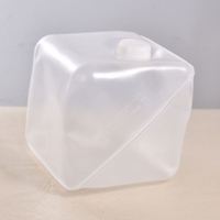 Seau en plastique de réservoir d'eau de LDPE pliable portatif pour le voyage de bureau à domicile