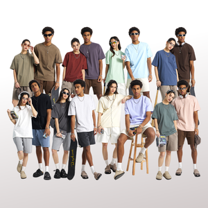 Camisetas Personalizadas de 245 g/m², Camisetas de Hombre y Mujer con Hombros Caídos, Camisetas Vintage Lisas, Tallas Grandes XS-XXL - Product Image 1