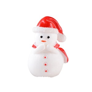 Adorno <span class=keywords><strong>de</strong></span> Resina Integral <span class=keywords><strong>de</strong></span> Papá Noel y Muñeco <span class=keywords><strong>de</strong></span> Nieve con Trineo y Escena Nevada, Nueva Decoración Navideña, Regalo para Calcetín <span class=keywords><strong>de</strong></span> <span class=keywords><strong>Navidad</strong></span> - Product Image 5
