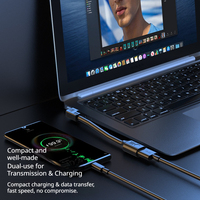 Cable de Extensión USB 3.0 Tipo-A de 90 Grados, 15 cm, 5 Gbps, Transferencia de Datos, Carga, Adaptador de Ángulo Recto para Computadora Portátil