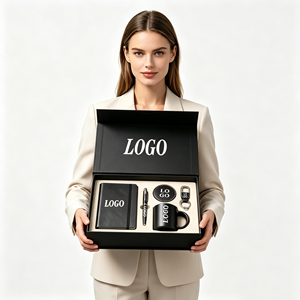 Set de Regalo Empresarial con Logotipo Personalizado 5 en 1: Cuaderno, Bolígrafo, Taza, Posavasos, Llavero, Empaque Premium, Regalo Corporativo de Lujo para Clientes - Product Image 2