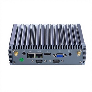 New High-Performance Industrial <b>Mini</b> Computer Intel I5 8250U Quad-Core 128GB SSD 4GB RAM for IoT Edge Computing Digital Signage - Product Image 1