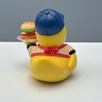 Décoration d'intérieur moderne : Figurine de canard de Hambourg en résine faite à la main, amusante, pour cosplay de serveur, ornements d'intérieur, artisanat pour salon