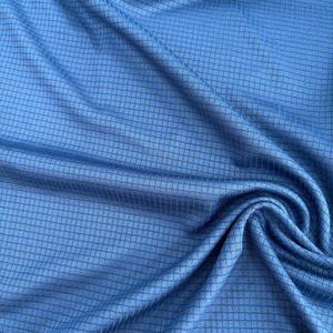 100% polyester thoáng khí dệt kim Cube lưới vải cho thể thao & Hoạt động mặc cho bóng đá Jersey - Product Image 4