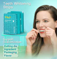 Tiras Blanqueadoras Dentales Onugesmile Naturales Sin Sensibilidad, Blanqueamiento Seguro con PAP, Tiras Blanqueadoras Dentales