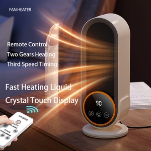 Calentador de Espacio Portátil de 1200 W, Ventilador PTC de Escritorio con Control Remoto y Temporizador, Mini Calentador para Sala de Estar, Oficina y Hogar - Product Image 2