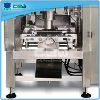 Machine d'emballage automatique à plusieurs têtes pour aliments, 2kg, VFFS, forme verticale, remplissage et scellage