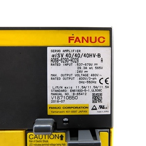A06B-6290-H328 AiSV 40/40/40HV-B แอมพลิฟายเออร์ Fanuc สำหรับควบคุมอุตสาหกรรม PLC ผลิตในญี่ปุ่น 220/240V รับประกัน 12 เดือน 100% - Product Image 1