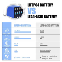 Sel Baterai LiFePO4 HYL Original EV E LF173 3.2V 173Ah 10000 Siklus Kendaraan Energi Baru Stasiun Basis Telekomunikasi Energi Surya