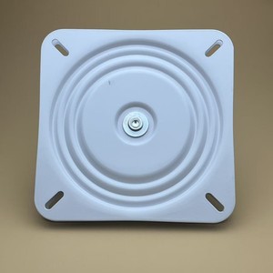 Placa Giratoria Universal Cuadrada de 4-14 Pulgadas, Base de Acero Laminado en Frío para Muebles, Diseño Minimalista, Uso en Interiores - Product Image 2