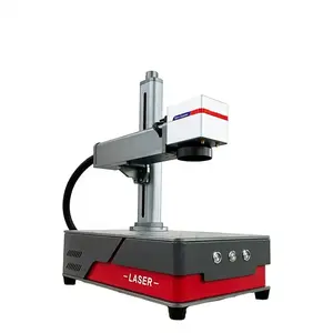 Laser Marker Desktop Raycus Metaalvezel Mini Fiber Laser Markering Machine 20W 30W