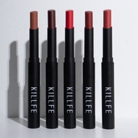 Rouge à Lèvres Vegan en Gros de Haute Qualité, Maquillage Marque Privée, Rouge à Lèvres Bio Mat