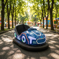 Promotion autos tamponneuses à piles intérieures et extérieures avec plancher ou plafond pour parc d'attractions Fun Fair Ride
