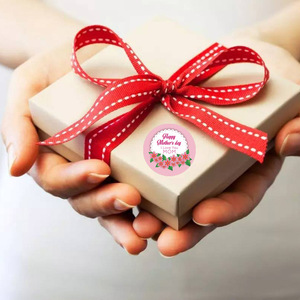 สติกเกอร์กันน้ำสำหรับวันแม่สติกเกอร์ติดฉลากบรรจุภัณฑ์ "Happy Mother's Day" - Product Image 6