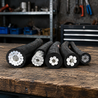Kabel Saluran Transmisi Udara ACSR (Aluminium Conductor Steel Reinforced) Tipe Dog Rabbit 50mm 70mm 95mm 120mm 150mm 240mm