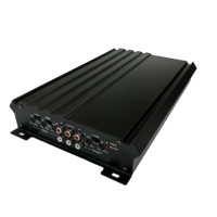 Audiowinner F40.4A Amplificador de Coche Profesional de 4 Canales 4x80W Clase AB con Procesador de Potencia Digital y Amplia Respuesta de Frecuencia