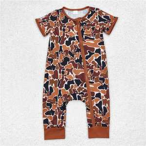 6 Estilos de Ropa de Camuflaje para Niños Pequeños, Mono con Botones de Béisbol para Niños - Product Image 5