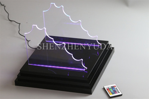 Dao Bộ Sưu Tập Hiển Thị Chủ Tabletop Karambit Hiển Thị Giá Lucite Tùy Chỉnh LED Dao Đứng - Product Image 5
