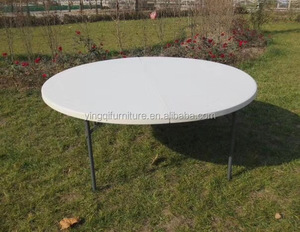 Bán Sỉ Bàn Gấp Tròn Bằng Nhựa Bàn Cho Thuê Tiệc Ngoài Trời - Product Image 4