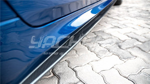 Commercio Assurance Fibra di Carbonio Minigonne Laterali di Estensione Fit Per Il 2017-2019 F90 M5 e G30 G31 M-Sport MP Stile Gonna Lato Underboard - Product Image 5