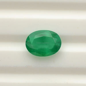 Distribuidor al por mayor Premim Quality 0,97 Ctw Zambian Green Emerald 8X6MM Oval Cut Piedra preciosa suelta natural para la fabricación de joyas - Product Image 4