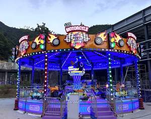 เครื่องเล่นมอเตอร์ไซค์ไฟฟ้าสำหรับงานรื่นเริงกลางแจ้ง Luna Fairground เหมาะสำหรับสวนสนุกและสวนผจญภัย - Product Image 1