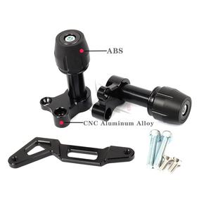 1 paire de protecteur contre les chutes de cadre d'échappement avec curseur, en Aluminium CNC, pour Scooter Yamaha Xmax, Nmax, <span class=keywords><strong>Aerox</strong></span>, toute l'année - Product Image 3