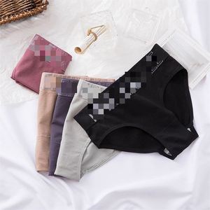 Women's Knitted Cotton <b>Thong</b> G-String Underwear for Fitness Sports Breathable Anti-Bacterial <b>Seamless</b> Sexy Panties Waist Logo - Product Image 3