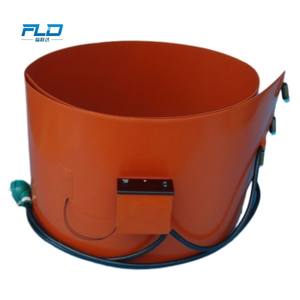 UL 인증 가장 신뢰할 수있는 200 °C 실리콘 히트 패드 행복한 고객 v실리콘 고무 히터 오일 드럼 히터 - Product Image 5