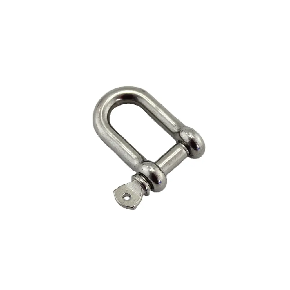 Rigging hardware shackle 304 Stainless Steel European Type D shackle