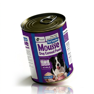 Bolsitas de Carne de Varios Sabores, Deliciosos Bocadillos para Perros, OEM 375g 400g, Comida Húmeda para Gatos y Perros Sin Aditivos - Product Image 1