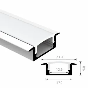 K16定制发光二极管铝型材外壳发光二极管铝型材表面安装发光二极管铝型材