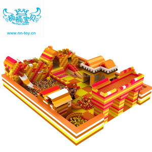 NNbaby Bambini area di gioco EPP building block a buon mercato attraente coperta gioco a terra gioco parco con palla di schiuma pit pool - Product Image 1