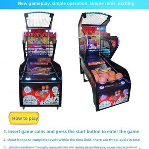 Machine d'arcade de basketball à monnayeur pour l'aménagement de centres commerciaux et de lieux de divertissement - Product Image 3
