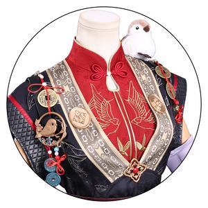 Costume de boxe <span class=keywords><strong>invincible</strong></span> 'Dream Jianghu' pour cosplay féminin, leader de guilde <span class=keywords><strong>l</strong></span>égendaire, 100% coton, découpe automatisée - Product Image 4