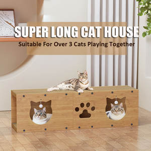 Papan gores kucing hewan peliharaan tahan lama lapisan ganda ukuran besar kustom papan garuk kucing dengan harga murah - Product Image 2