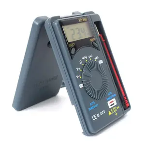 XB866 Mini Auto Range LCD Voltmeter Tester Tool AC/DC Pocket Digital Multimeter Capacimetro Rlc Meter Test