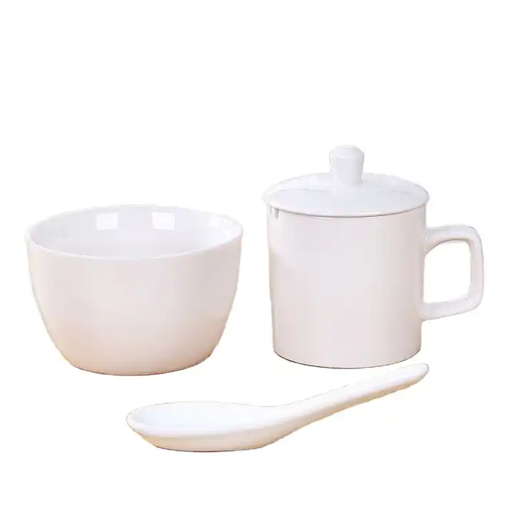 Competition Tasting Set Made from White Porcelain