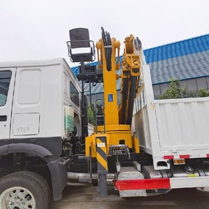 รถบรรทุกติดเครนพับได้ HOWO ใหม่เอี่ยม 6x4 พร้อมเครนสำหรับขาย - Product Image 6