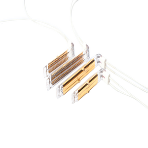 Émetteur infrarouge à quartz à ondes courtes, halogène tungstène, à double tube, plaqué or, pour machine de soufflage de préformes PET à <span class=keywords><strong>chauffage</strong></span> focalisé - Product Image 4