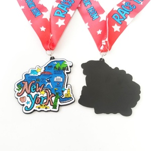 Medallas de Metal para Souvenirs al por Mayor, Medallas Deportivas Personalizadas para Maratón, Medalla Destapadora de Botellas con Cinta - Product Image 2