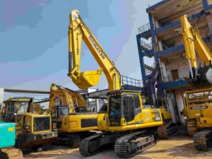 รถขุดไฮดรอลิคตีนตะขาบมือสองสภาพดีต้นฉบับ - Product Image 6